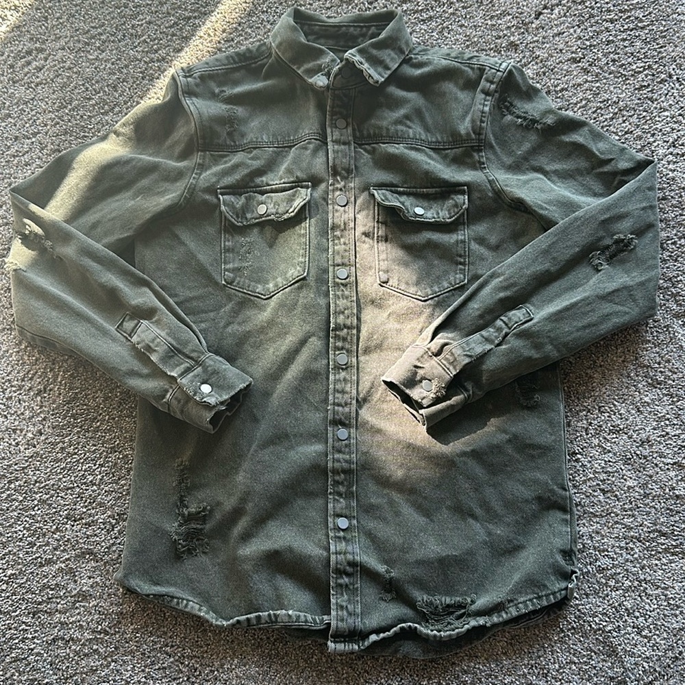 Zara denim coat